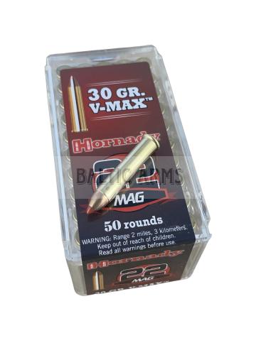 HORNADY .22 WMR  30 gr V-MAX (50 vnt.)